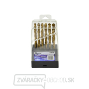 Vrtáky do kovu GEKO, sada 19ks, 1-10mm, po 0,5mm, leštené  Vrtáky do kovu GEKO, sada 19ks, 1-10mm, po 0,5mm, leštené  gallery main image