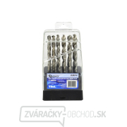 Vrtáky do kovu GEKO, súprava 19ks, 1-10mm, po 0,5mm  Vrtáky do kovu GEKO, súprava 19ks, 1-10mm, po 0,5mm  gallery main image