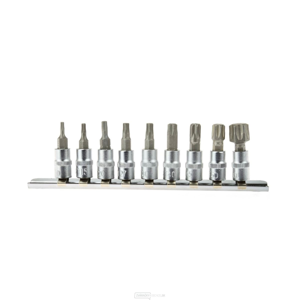 Súprava bitov TORX GEKO, 9ks, 1/4", T10-T60 GEKO