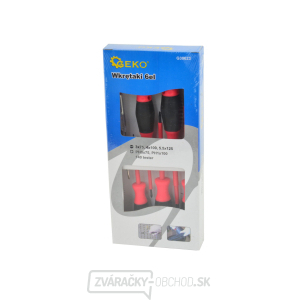 Skrutkovače izolované + skúšačka GEKO, súprava 6ks  Skrutkovače izolované + skúšačka GEKO, súprava 6ks  gallery main image