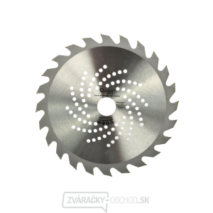 Kotúč pílový vidiový s otvormi GEKO, 250x32x24T  Kotúč pílový vidiový s otvormi GEKO, 250x32x24T  gallery main image