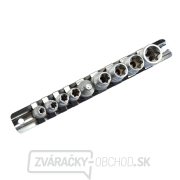 9dielna sada hlavíc Torx E5-16,1/4 a 3/8