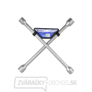 Kľúč krížový na kolesá GEKO, 17x19x21x22mm  Kľúč krížový na kolesá GEKO, 17x19x21x22mm  gallery main image