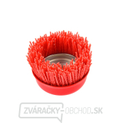 Nylonový drôtený predný kefa 75 mm M14 (100) Náhľad