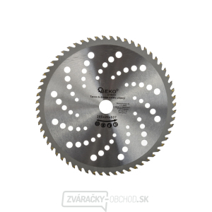 Kotúč pílový vidiový s otvormi GEKO, 205x20x60T  Kotúč pílový vidiový s otvormi GEKO, 205x20x60T  gallery main image