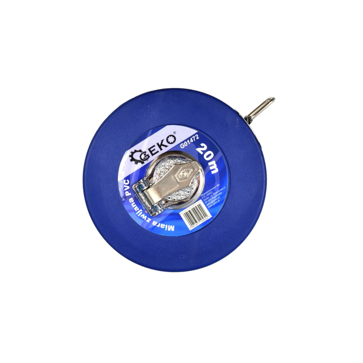 Pásmo meracie GEKO, 20m, š. pásma 10mm, PVC