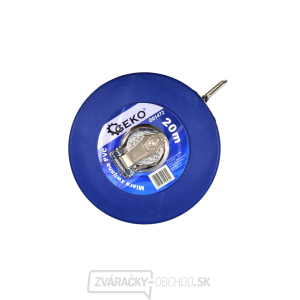 Pásmo meracie GEKO, 20m, š. pásma 10mm, PVC  Pásmo meracie GEKO, 20m, š. pásma 10mm, PVC  gallery main image