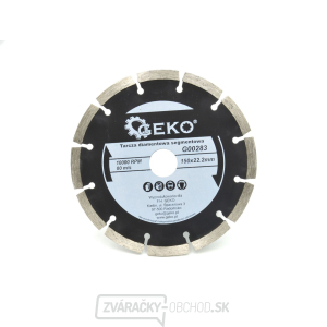 Diamantový kotúč GEKO, 150mm x 22,2mm  Diamantový kotúč GEKO, 150mm x 22,2mm  gallery main image