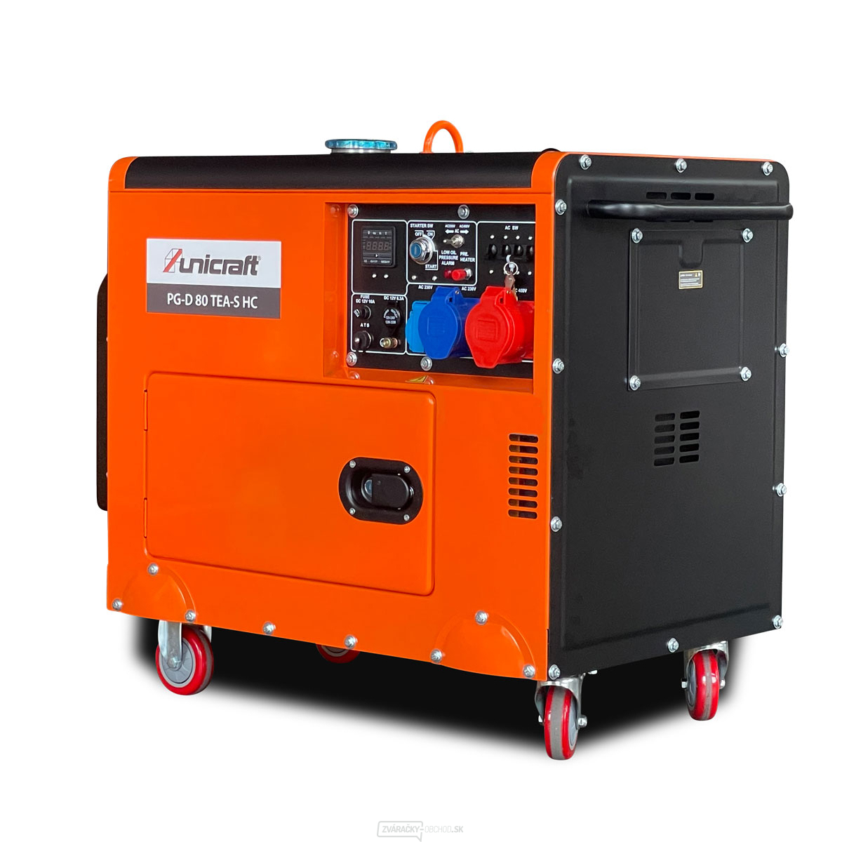 Elektrocentrála Unicraft PG-D 80 TEA-S HC