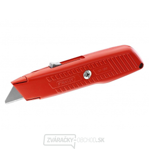 Bezpečnostný nôž so zasúvacou čepeľou STANLEY Bezpečnostný nôž so zasúvacou čepeľou STANLEY gallery main image
