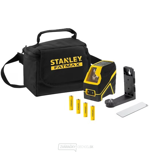 Krížový laser STANLEY FATMAX, alkaické batérie, zelený lúč