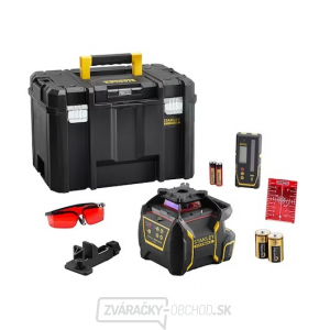 Rotačný laser X600R STANLEY FATMAX, alkaické batérie, červený lúč  