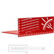 Uholník stolársky 3D viacúčelový Fortum, 215x72x63mm náhled