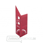 Uholník stolársky 3D viacúčelový Fortum, 215x72x63mm gallery main image