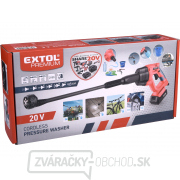 Čistič tlakový aku SHARE20V EXTOL PREMIUM, 20V Li-ion, 2000mAh Čistič tlakový aku SHARE20V EXTOL PREMIUM, 20V Li-ion, 2000mAh náhled