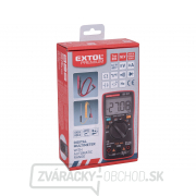 Multimeter digitálny s automatickou voľbou rozsahov EXTOL PREMIUM Multimeter digitálny s automatickou voľbou rozsahov EXTOL PREMIUM náhled
