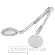 Lampa stolná s lupou EXTOL LIGHT, USB napájanie, biela, 2400lm, 3 farby svetla, 5x zväčšenie náhled