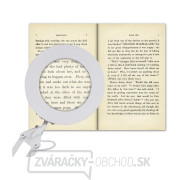 Lampa stolná s lupou EXTOL LIGHT, USB napájanie, biela, 2400lm, 3 farby svetla, 5x zväčšenie náhled