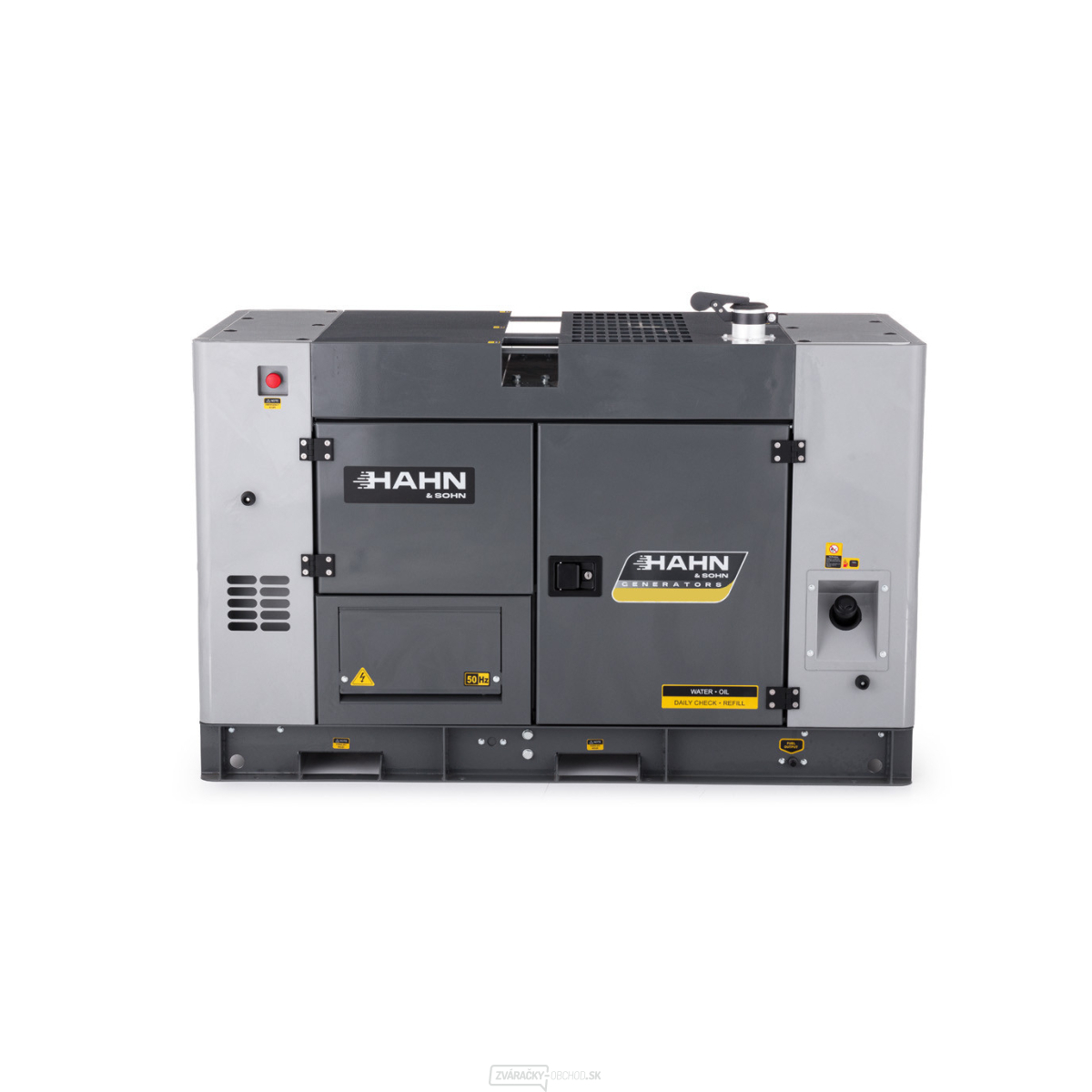 Dieselový generátor Hahn & Sohn HDE80SS3 Super tichá - 51 dB