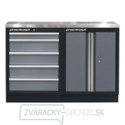 Zostava dielenských skriniek Procarosa PROFI TGC-130500 Pracovná doska:: nerezová Zostava dielenských skriniek Procarosa PROFI TGC-130500 Pracovná doska:: nerezová gallery main image
