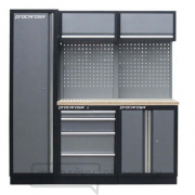 Zostava dielenského nábytku Procarosa PROFI TGBCW-130400 Pracovná doska:: drevená Zostava dielenského nábytku Procarosa PROFI TGBCW-130400 Pracovná doska:: drevená gallery main image