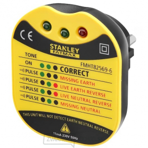 Tester zásuviek EU STANLEY FATMAX