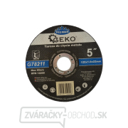 Kotúč rezný na kov GEKO, 125x1,0mm  Kotúč rezný na kov GEKO, 125x1,0mm  gallery main image