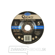 Kotúč brúsny na kov GEKO, 125x6mm Kotúč brúsny na kov GEKO, 125x6mm gallery main image