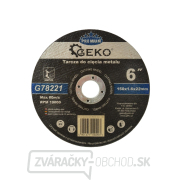 Kotúč rezný na kov, 150x1,6mm GEKO Kotúč rezný na kov, 150x1,6mm GEKO gallery main image