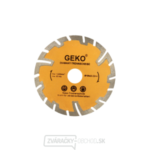 Kotúč diamantový rezný segmentový GEKO, 125x8x22, 2mm  gallery main image