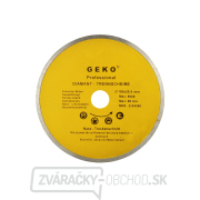 Kotúč diamantový rezný celoobvodový GEKO, 180x8x25, 4mm  Kotúč diamantový rezný celoobvodový GEKO, 180x8x25, 4mm  gallery main image