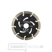 Kotúč diamantový rezný segmentový GEKO, 125x10x22,2mm  Kotúč diamantový rezný segmentový GEKO, 125x10x22,2mm  gallery main image