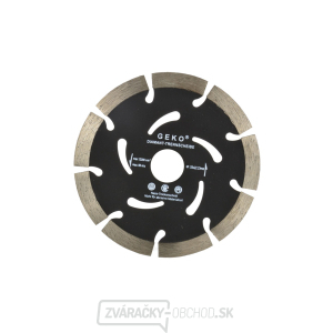 Kotúč diamantový rezný segmentový GEKO, 125x10x22,2mm  Kotúč diamantový rezný segmentový GEKO, 125x10x22,2mm  gallery main image