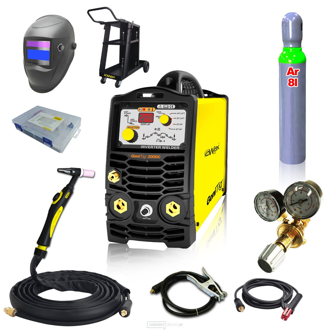 KOWAX GeniTig® 200DC SET 6