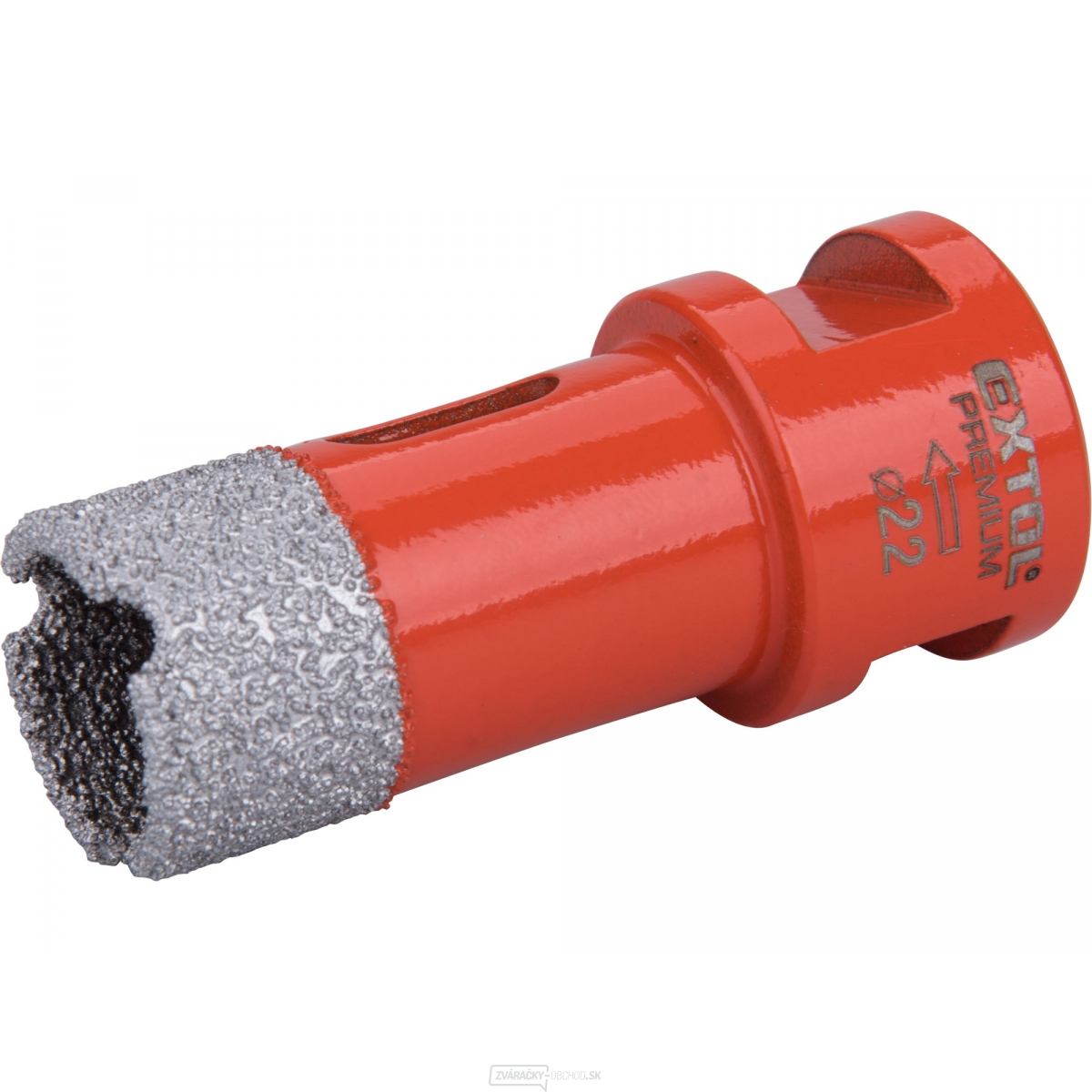 Korunka vykružovacia diamantová EXTOL PREMIUM, O 22mm, závit M14 Korunka vykružovacia diamantová EXTOL PREMIUM, O 22mm, závit M14 gallery main image