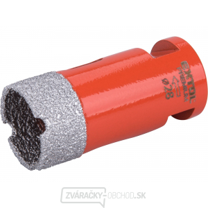 Korunka vykružovacia diamantová EXTOL PREMIUM, O 28mm, závit M14 Korunka vykružovacia diamantová EXTOL PREMIUM, O 28mm, závit M14 gallery main image