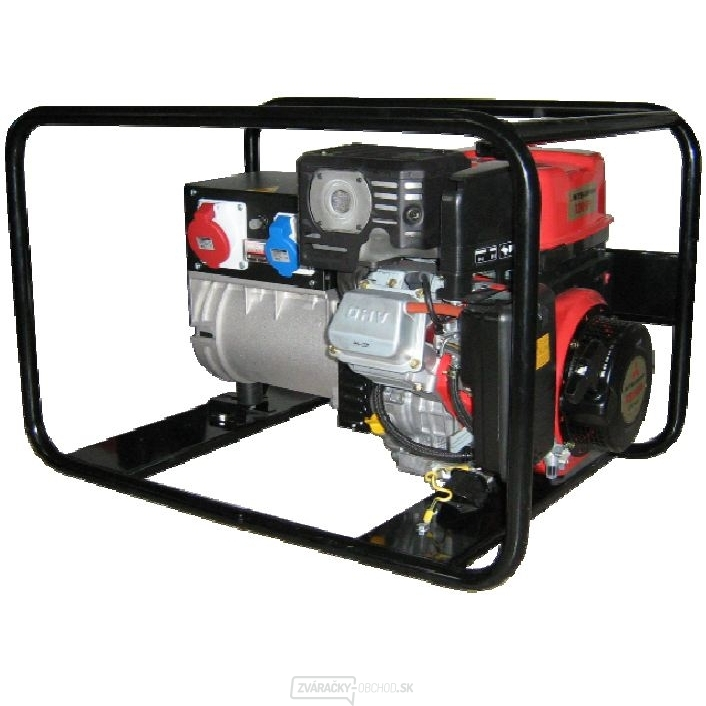 Trojfázová elektrocentrála Mitsubishi MGP 7200 s rámom