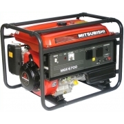 Trojfázová elektrocentrála MITSUBISHI MGE 6700 s rámom a veľkou nádržou gallery main image