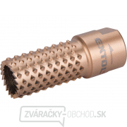 Rašpľa rotačná-valcová s čelnými zubami EXTOL, O20mm, závit M14 Rašpľa rotačná-valcová s čelnými zubami EXTOL, O20mm, závit M14 gallery main image