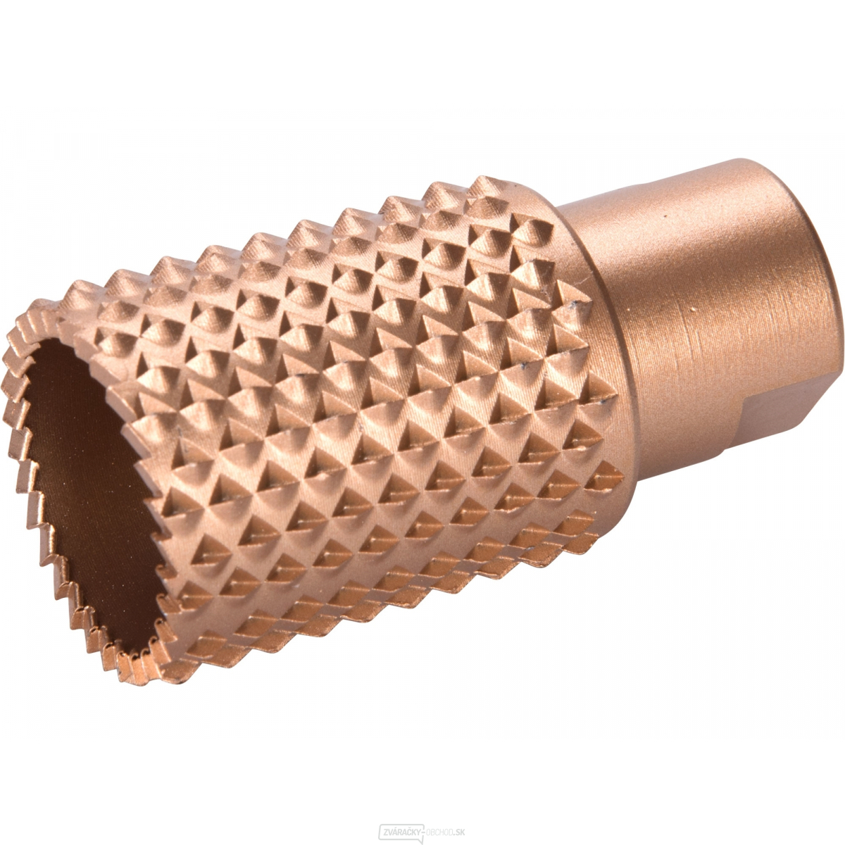 Rašpľa rotačná-valcová s čelnými zubami EXTOL, O30mm, závit M14