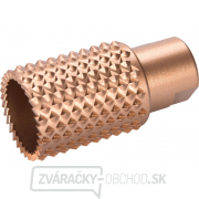 Rašpľa rotačná-valcová s čelnými zubami EXTOL, O30mm, závit M14 Rašpľa rotačná-valcová s čelnými zubami EXTOL, O30mm, závit M14 gallery main image