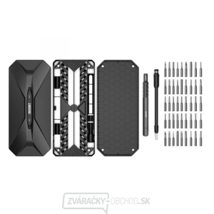 Precízny skrutkovač so sadou vymeniteľných bitov JAKEMY JM-8175 Precízny skrutkovač so sadou vymeniteľných bitov JAKEMY JM-8175 gallery main image