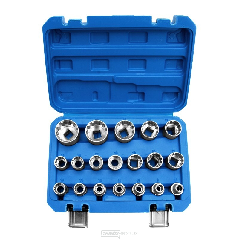 Súprava multiprofilových nástrčných hlavíc Genborx VT13777 Súprava multiprofilových nástrčných hlavíc Genborx VT13777 gallery main image