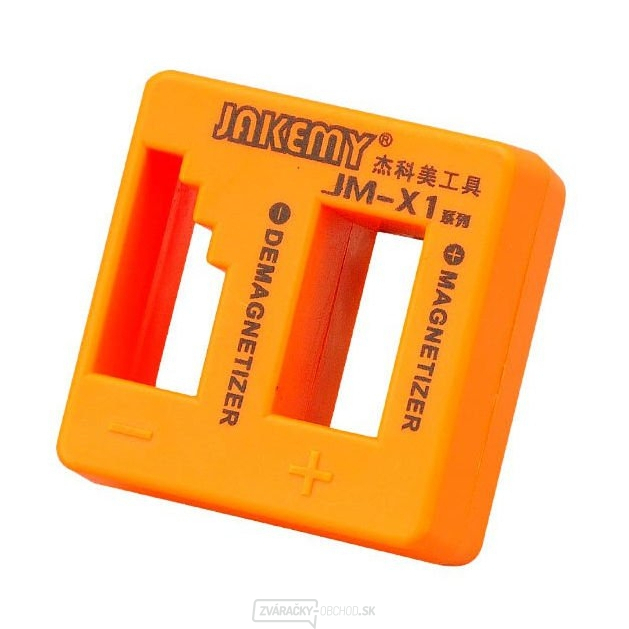 Magnetizér a demagnetizér skrutkovačov JAKEMY, bitov JM-X1