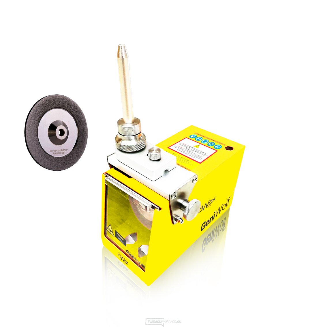 KOWAX GeniWolf®90 Brúska volfrámových elektród SET 1