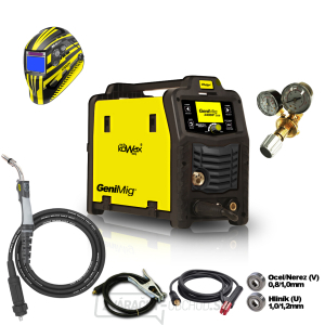KOWAX GeniMig®240DP LCD SET + Horák + Kukla + Ventil + Káble KOWAX GeniMig®240DP LCD SET + Horák + Kukla + Ventil + Káble gallery main image