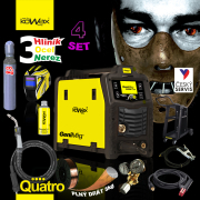 KOWAX GeniMig®240DP LCD + Horák + Kukla + Ventil + Podvozok + plná Fľaša Co2 + Sprej + 5Kg Drôt + Káble Náhľad