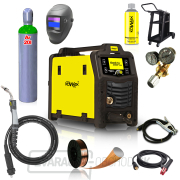 KOWAX GeniMig®240DP LCD SET + Horák + Kukla + Ventil + Podvozok + Argón Fľaša + Sprej + 5kg Drôt + Káble gallery main image