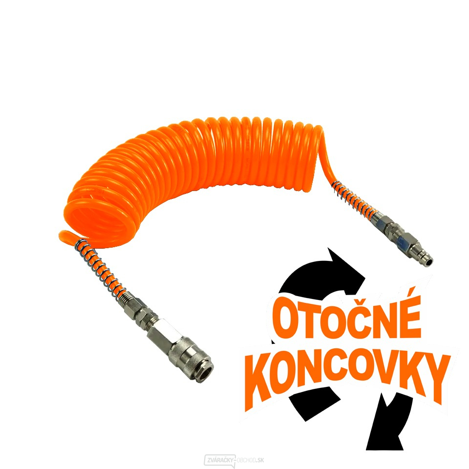 Špirálová hadica PU 10 m, Ø 6,5/10 mm AirFlow® gallery main image