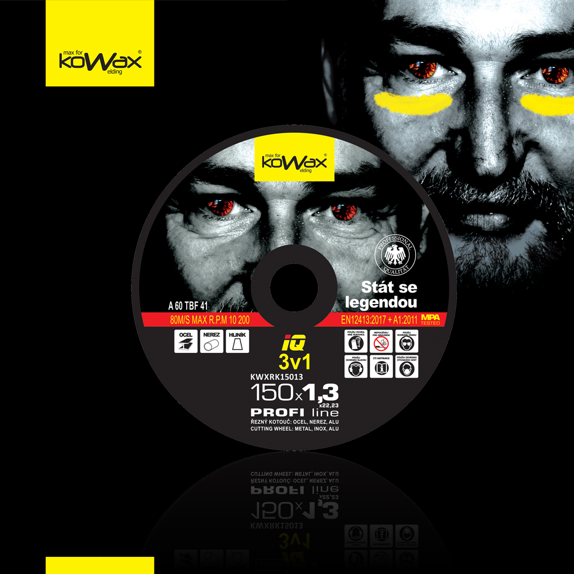 Rezný kotúč KOWAX IQ 5v1 150x1,3